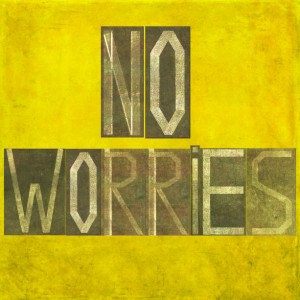 no worries graphic