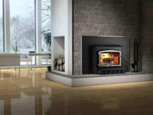 Osburn Woodstoves in a modern living space