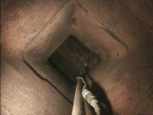 inside view of a chimney